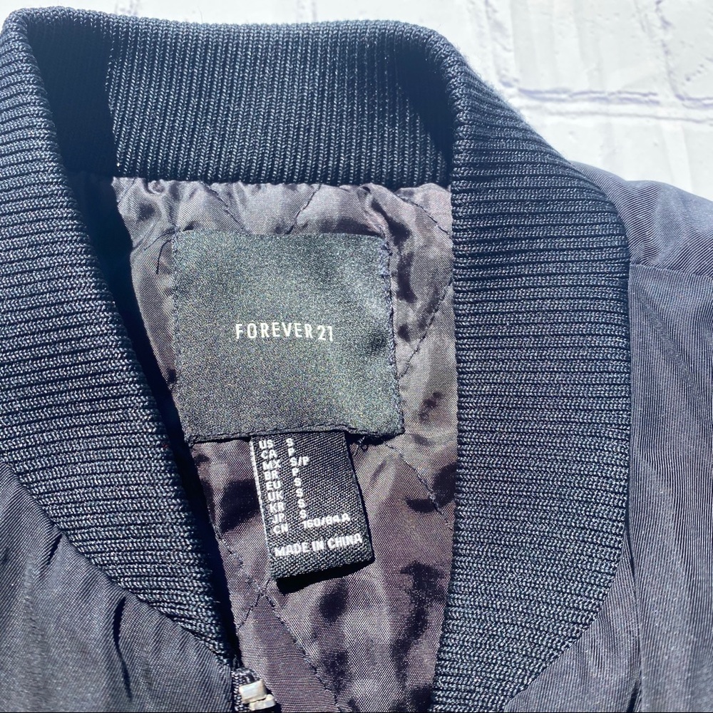 Long length bomber jacket - Picture 4 of 4